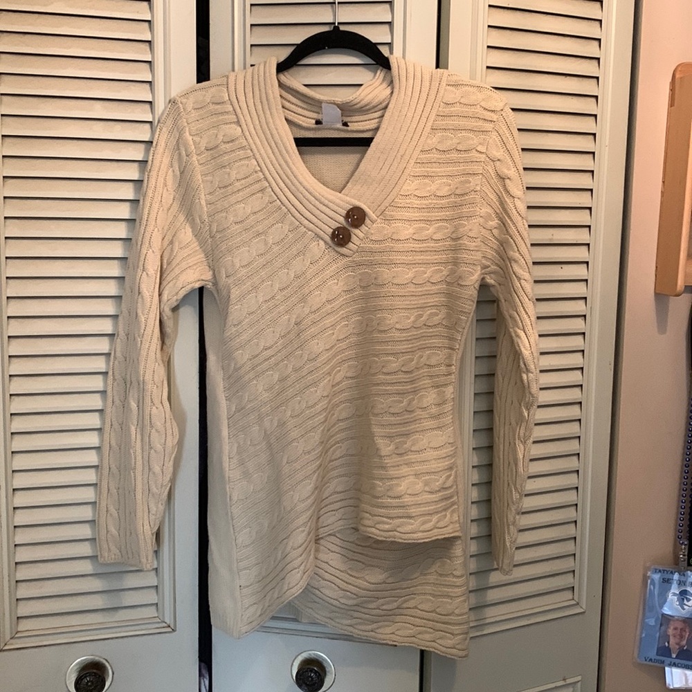 Venus Button Sweater